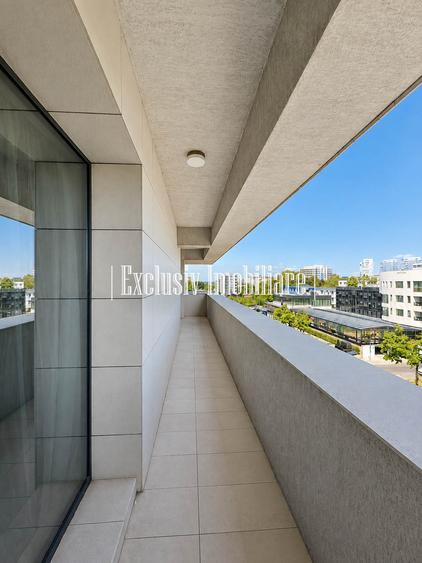 Vedere Frontala la Lac Tabacarie - Apartament de 140 mp cu 3 camere si 3 terase