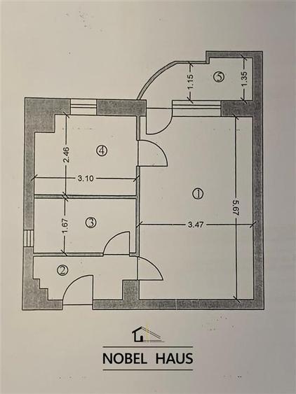 Apartament 1 camera, etajul 6, zona RDS - Iris