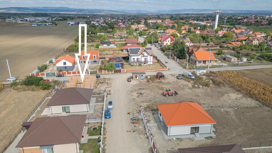 Casă 3 Camere Prejmer | 80 mp | Teren 506 mp | Încălzire Pardoseală