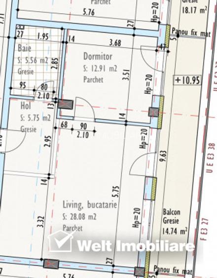 Apartament 2 Camere, 52 mp + Terasa + Parcare, Someseni - 5