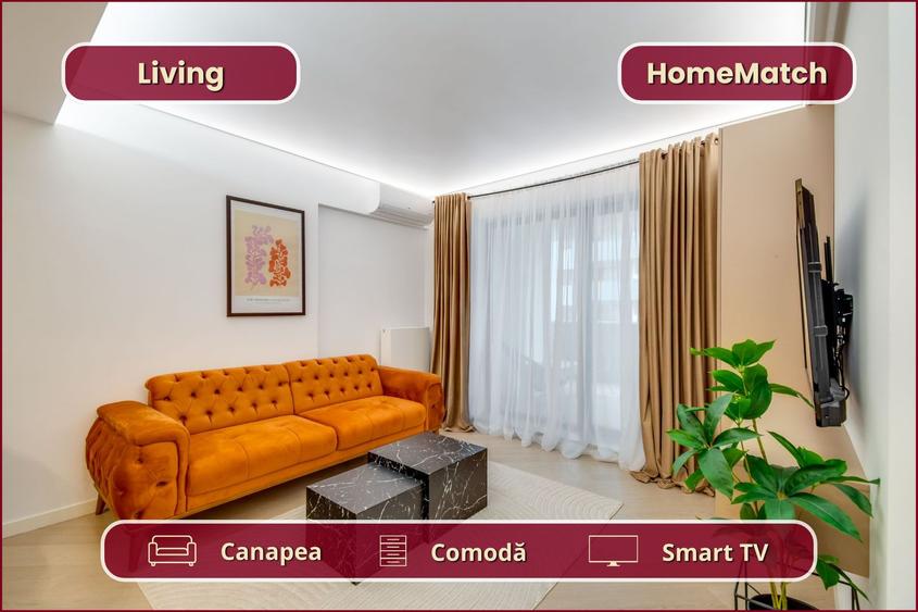 Cortina North || 3 camere || 2 dormitoare || Parcare