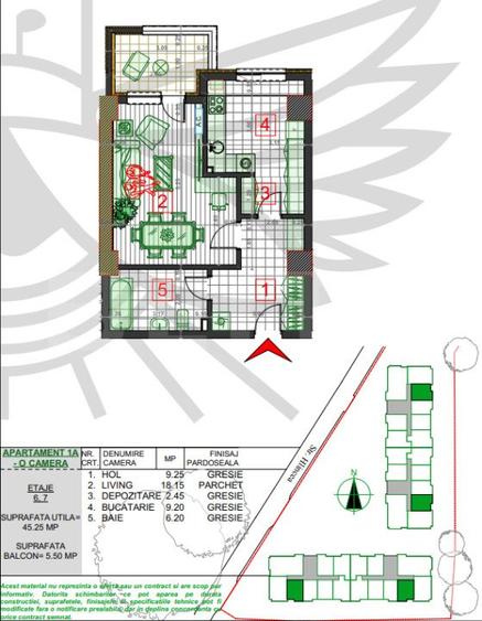 Promotie! Apartament de 1 camera, 48mp, mobilat si utilat, zona CUG