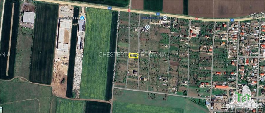 Vanzare teren intravilan construibil 1042 mp, in Ilfov-Branesti,ideal rezidenta - 3