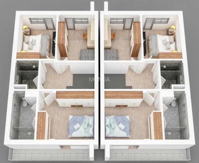 Casa 5 camere P+E+M | Otopeni | 150mp plus manasarda plus terase | 0 comision - 3