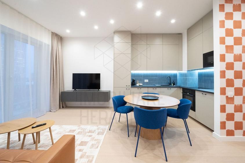 Aviației Tower | Apartament superb  2 camere la 5 min Metrou Aurel Vlaicu
