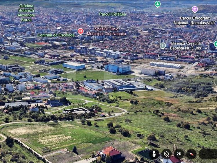 Teren intravilan de vanzare, 1680 mp, front 47 ml, zona Auchan IRIS