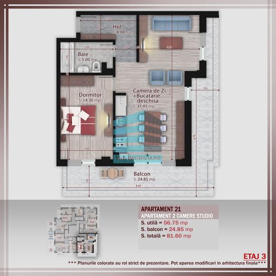2 CAM- Titan-Pallady-Teclu Metrou-24Mp Terasa-Incalzire Pardoseala