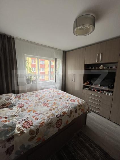 Apartament 2 dormitoare, 57 mp, etaj 3, complet mobilat, zona Big