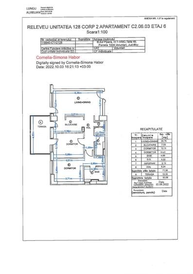 Apartament lux decomandat, 3 camere, loc de parcare inclus - 1