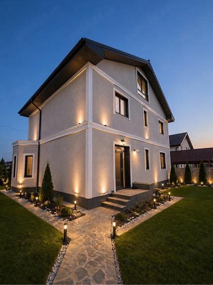 Vilă de LUX P+1+M de închiriat – Lumina, județul Constanța