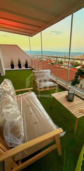 Penthouse cu 5 camere, terase, Buna Ziua