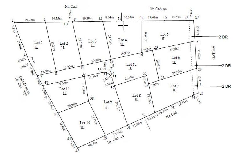 Terenuri intravilane construibile în Bârnova – Pietrărie - Loturi - 2