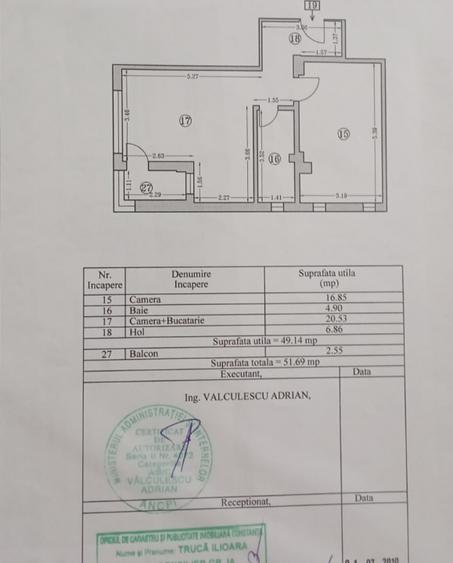 Mamaia nord-apartament 2 camere decomandat