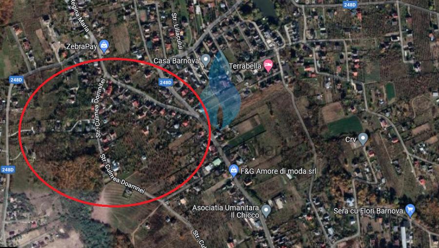 1309mp teren intravilan pentru constructii, Barnova.