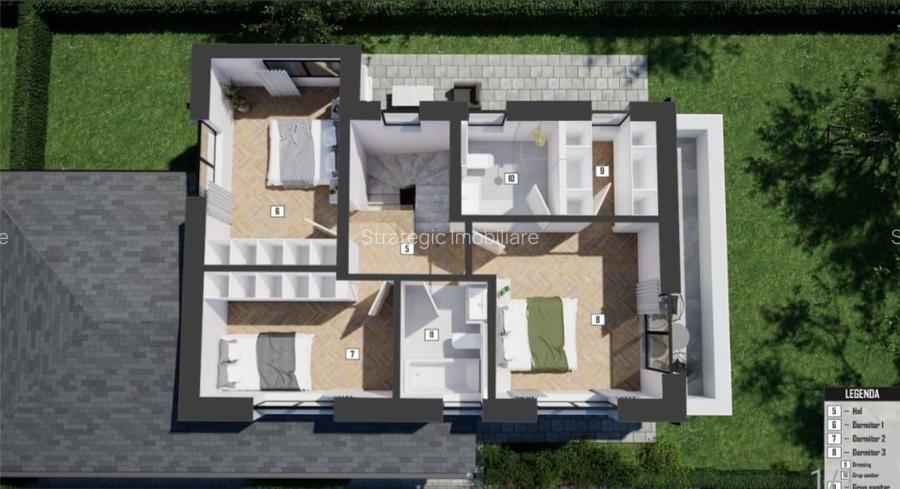 Casa individula, zona Primariei Floresti - 1
