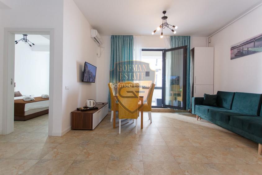 2 camere Mamaia Nord Stefan Building Lake etaj 2 58mp balcon vedere lac gaze A/C - 10
