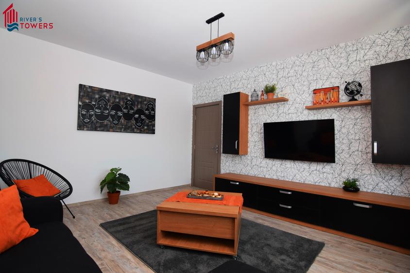 RIVER,S TOWERS - Apartament cu 2 camere decomandate + parcare privata