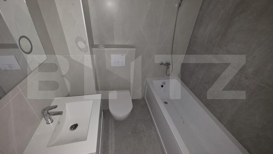 Apartament 3 camere, 56 mp, 2 balcoane (11 mp + 6,35 mp), finisaje premium
