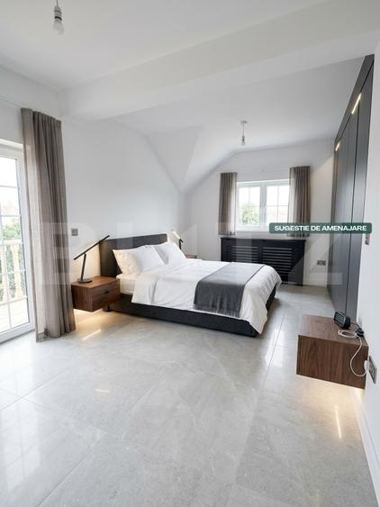 Casa individuala de vanzare, 203 mp, teren 1032 mp, zona Sanpetru