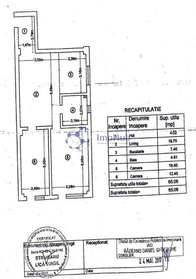 Apartament 3 camere I 78mp I Valea Lupului - Popas Păcurari