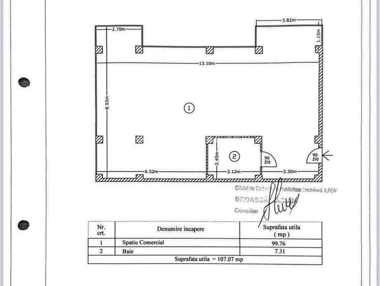 Spatiu comercial stradal 107 mp, mobilat si utilat, Rezervelor 70 - 9