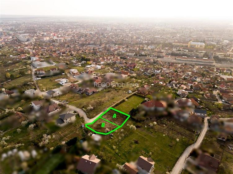 RECO Teren intravilan in Oradea zona dealuri cu panorama - 14