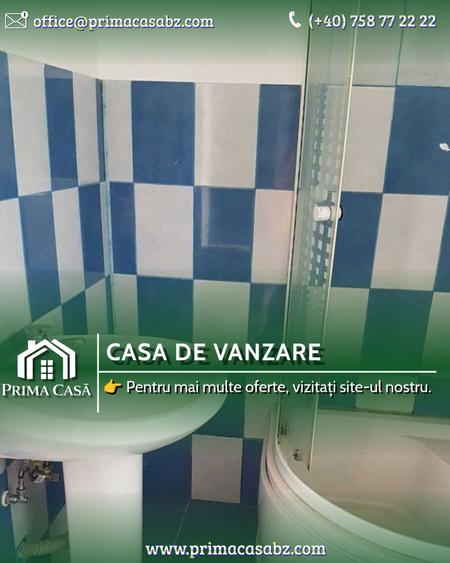 Casa in comuna Merei (12km de Buzau; 5km de A7) ~ teren 1000mp, deschidere 15m ~