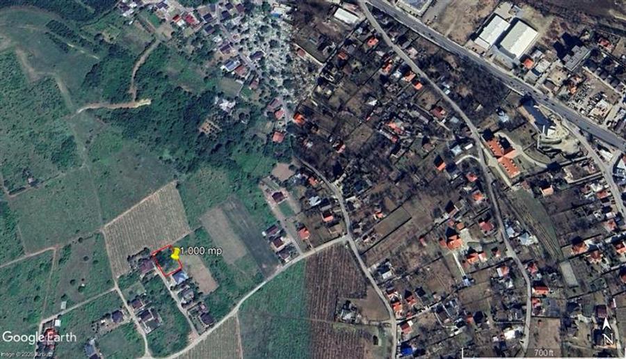 Teren Intravilan 1.000 mp Bucium zona Hanul Trei Sarmale PUZ Aprobat