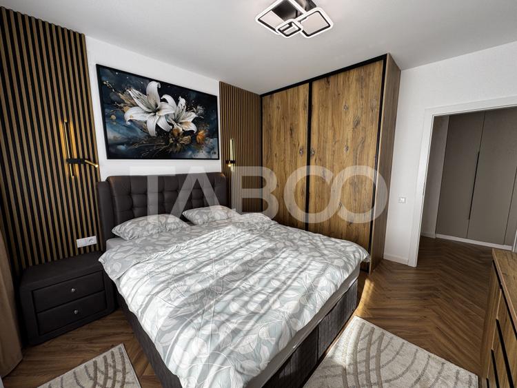 Apartament de lux cu 2 camere 60 mpu plus balcon etaj 3 Rahovei Sibiu