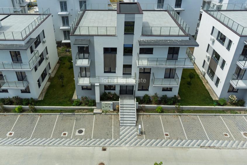 Apartament 3 camere la etajul 2 | Terasa privata 70m | Vedere frontală spre Lac - 17