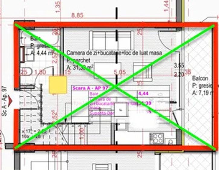 Penthouse premium pe 2 nivele, terase panoramice – Gheorgheni