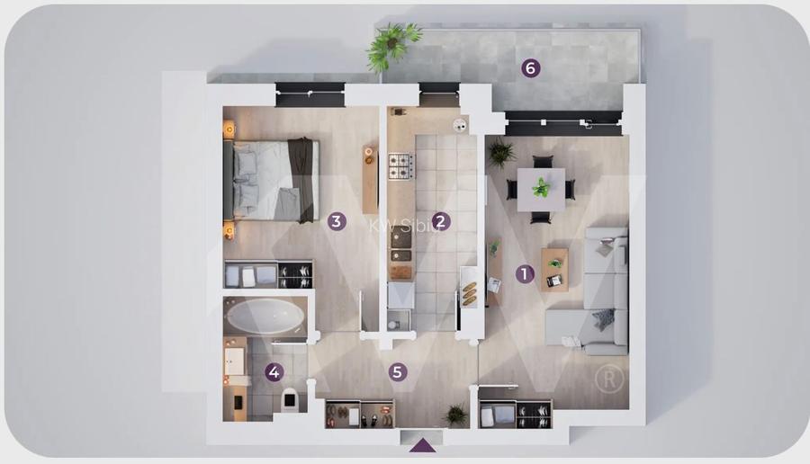 Apartament 2 camere - 7