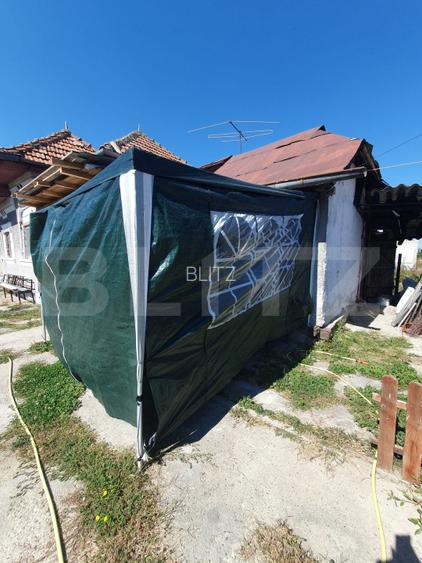 Casa din caramida, semifinisata, 86 mp, teren 360 mp, zona Dragomirești - 12