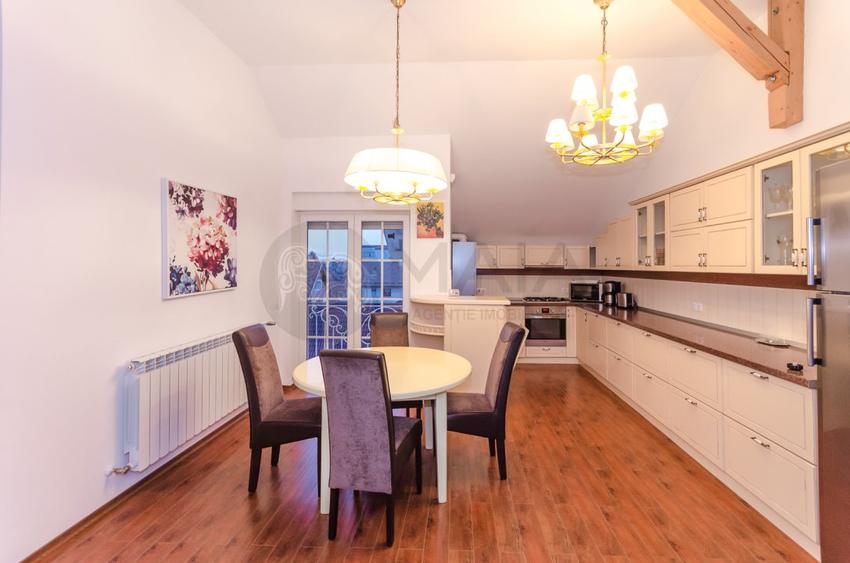 Penthouse 3 camere, 2 bai, 200 mp utili + 35 mp terasa, Calea Dumbravii