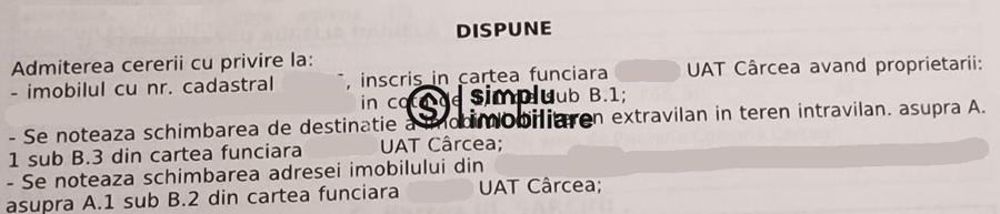 Teren Intravilan Carcea