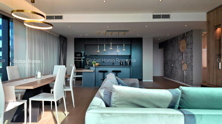 One Mircea Eliade - Floreasca | 4 Rooms + Terrace Open View | Lemon Design - 12