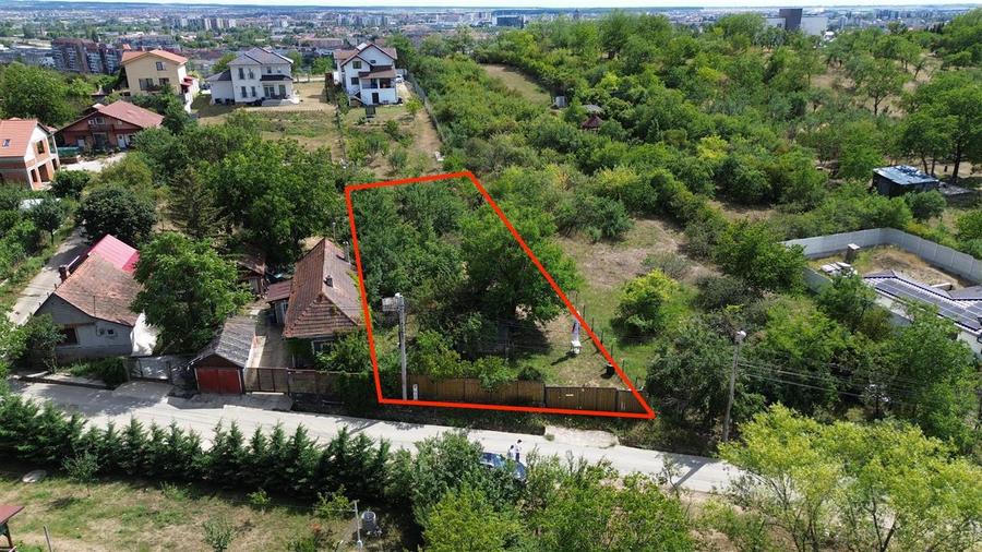 TEREN INTRAVILAN | 834 MP | STRADA PIATRA CRAIULUI | ORADEA | BIHOR