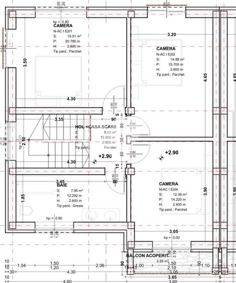 Casa noua tip duplex 4 camere si teren 250 mp in Selimbar Sibiu