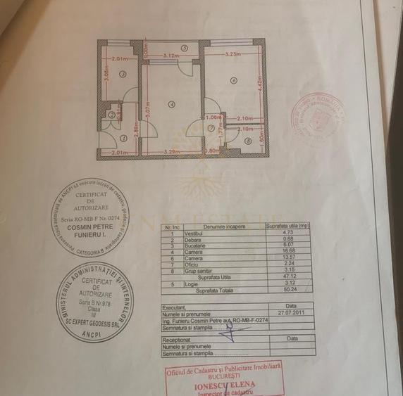 2 Camere Et.8/10 Bloc Reabilitat Metrou Raul Doamnei