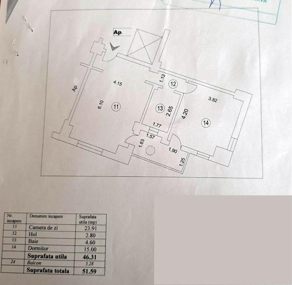 Apartament 2 camere de lux - zona Km.5 - 130.000 euro(Cod E8)