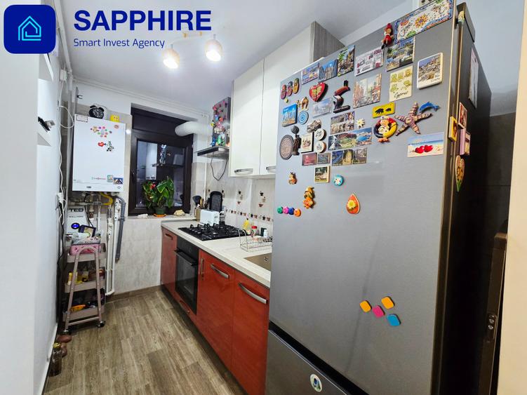 Apartament 2 camere zona Sebastian, centrală proprie, bloc reabilitat