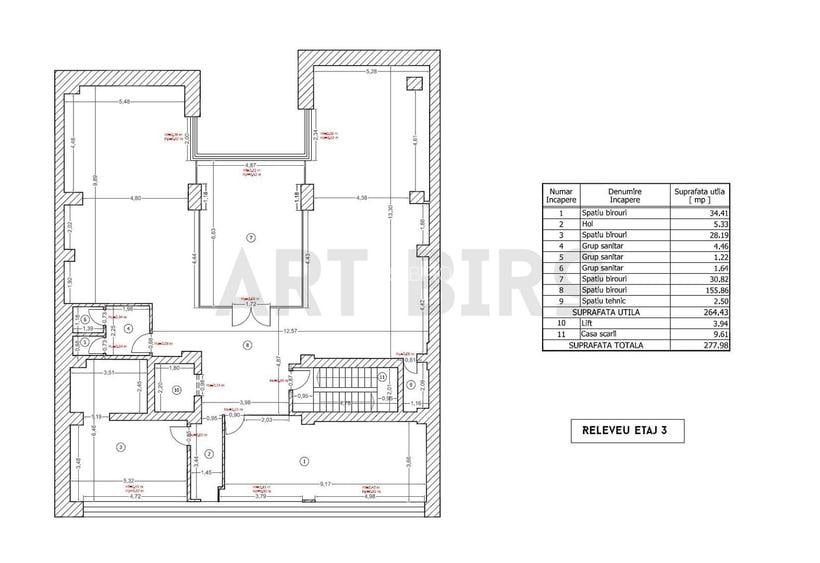 Zero comision, 276mp birou Unirii, arhitectura neoclasica 3' metrou - 1