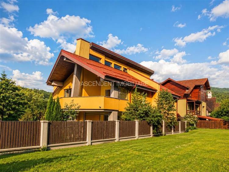 Vila stil si cu potential turistic,7 camere,6 bai, panorama, terase, gradina, Bu - 24