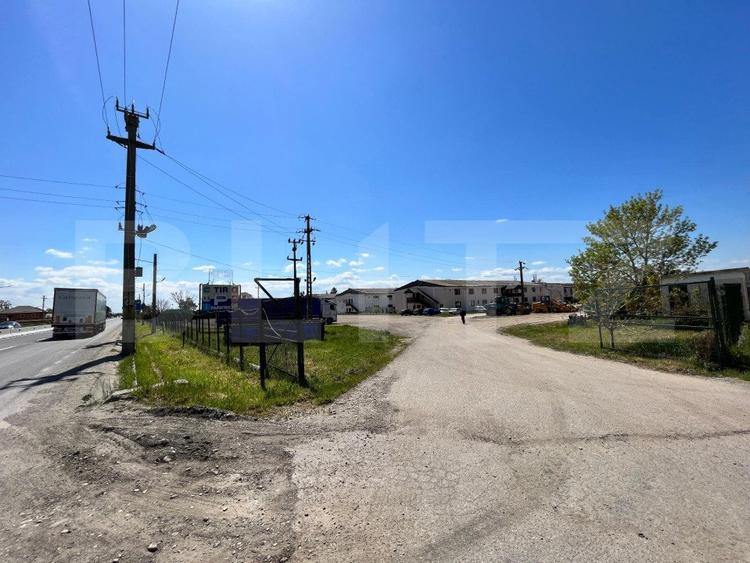 OPORTUNITATE! 8 hale de peste 16.000 mp, teren intravilan 4,5 ha, Brădești