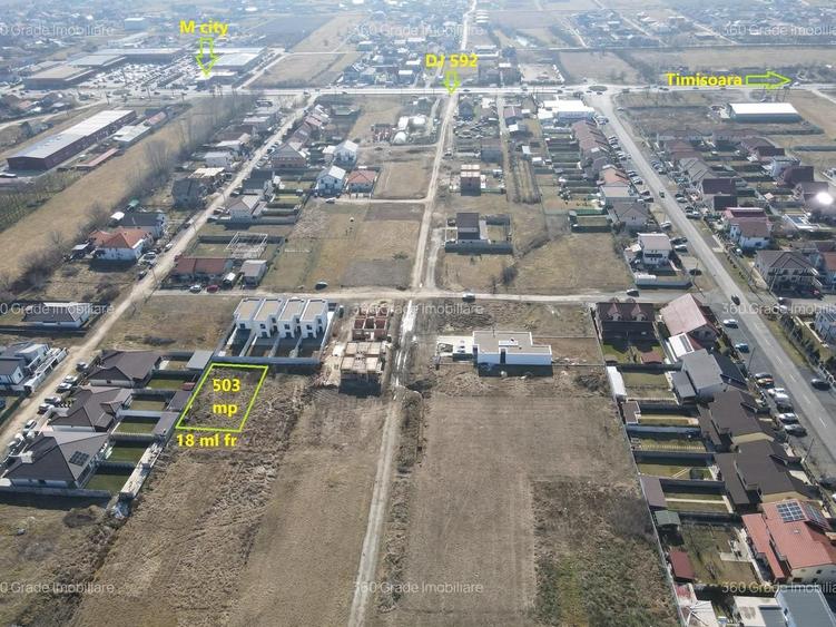 Teren in Mosnita Noua Locație Excelentă pe Strada Piatra Craiului