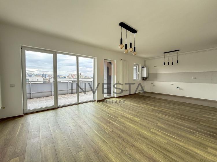 Apartament cu 3 camere si terasa de 43.47! Orientare Vestica!