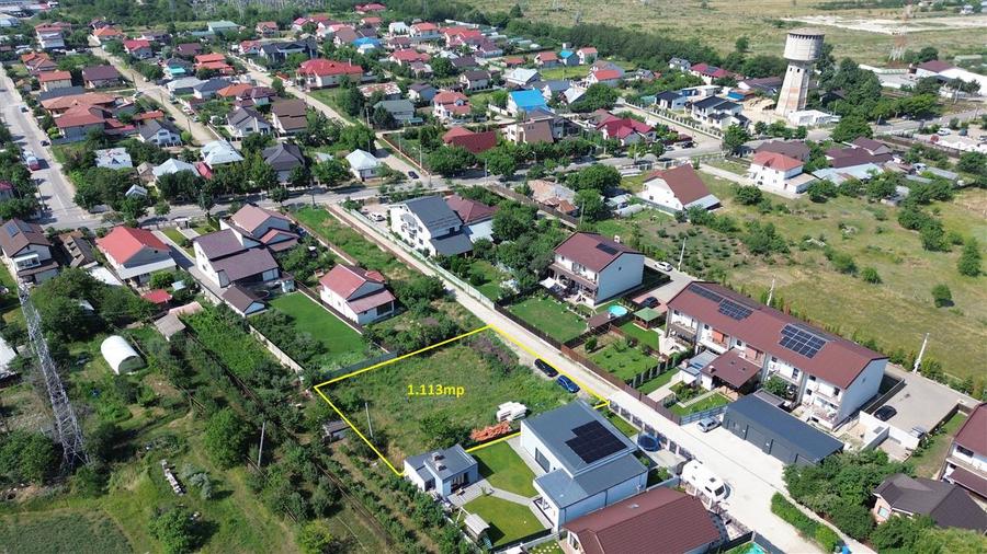 Teren intravilan in suprafata de 1.113 mp zona Strada Vrancei