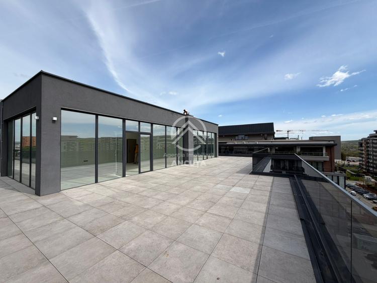 Penthouse in Sopor | de vanzare | 110 mp + 138 terasa | semifinisat
