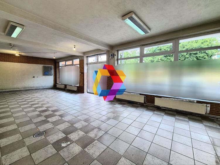 Spatiu comercial de închiriat cu 380 w Brasov - 150 mp # plus-imo.ro