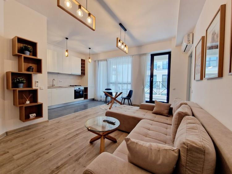 Pipera - OMV Rond - Apartament 2 camere - TOTUL NOU - mobilat modern, parcare